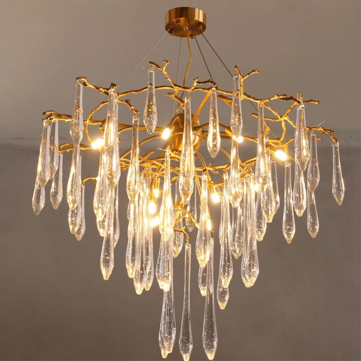 TLL Icicle Crystal Luxury Chandelier