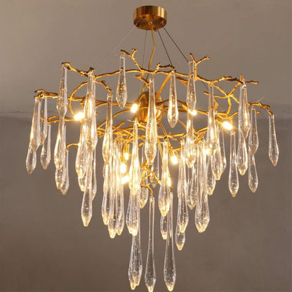 TLL Icicle Crystal Luxury Chandelier