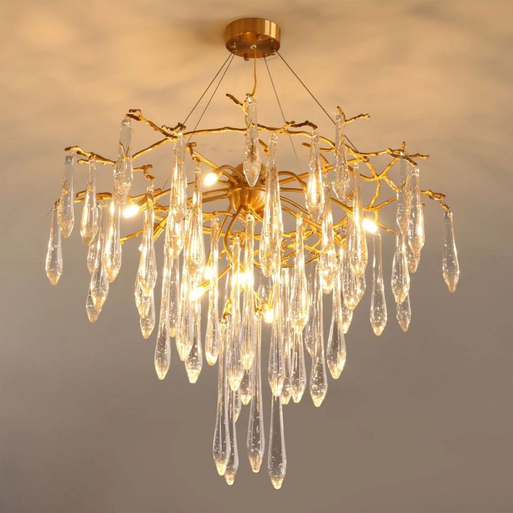 TLL Icicle Crystal Luxury Chandelier