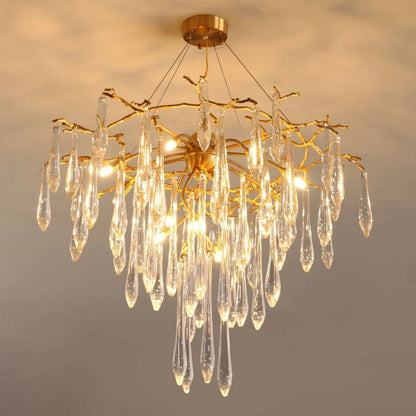 TLL Icicle Crystal Luxury Chandelier
