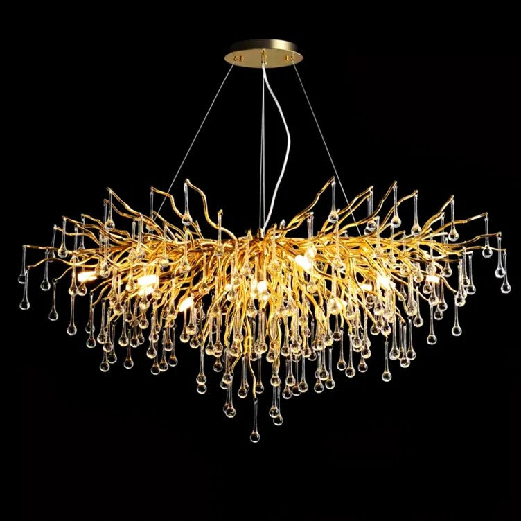 Stunning Tree Branch Crystal Chandelier