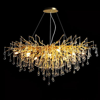 Stunning Tree Branch Crystal Chandelier