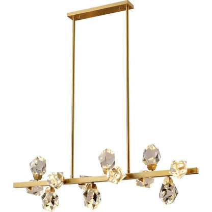 TLL Nicole Crystal Linear Chandelier