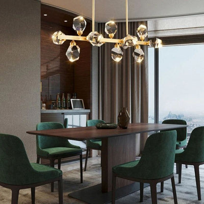 TLL Nicole Crystal Linear Chandelier