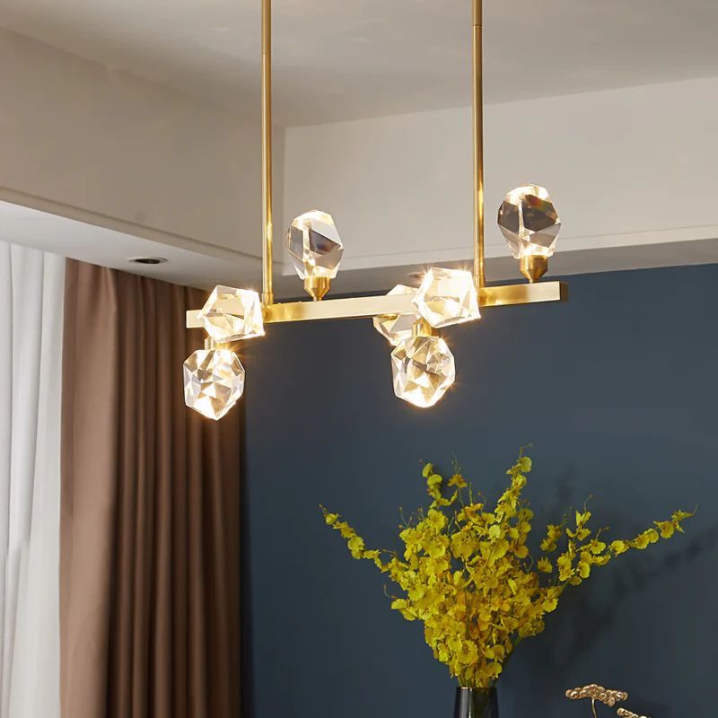 TLL Nicole Crystal Linear Chandelier