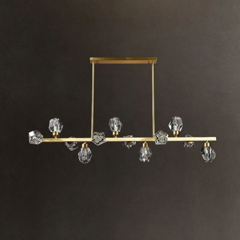 TLL Nicole Crystal Linear Chandelier