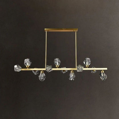 TLL Nicole Crystal Linear Chandelier