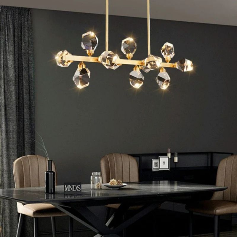 TLL Nicole Crystal Linear Chandelier
