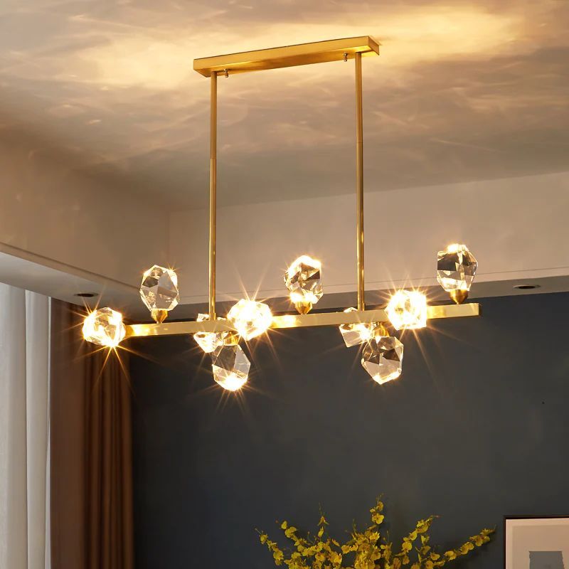 TLL Nicole Crystal Linear Chandelier