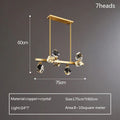 TLL Nicole Crystal Linear Chandelier
