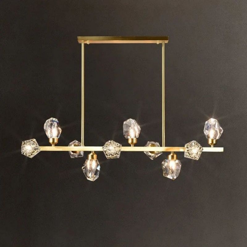 TLL Nicole Crystal Linear Chandelier