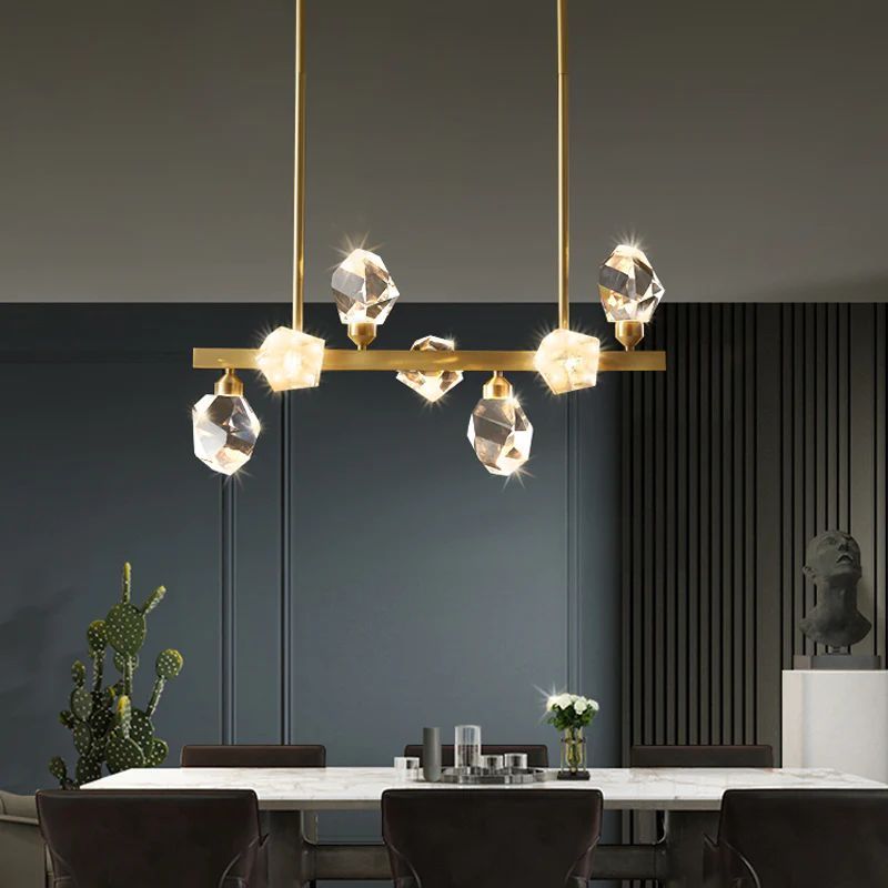 TLL Nicole Crystal Linear Chandelier