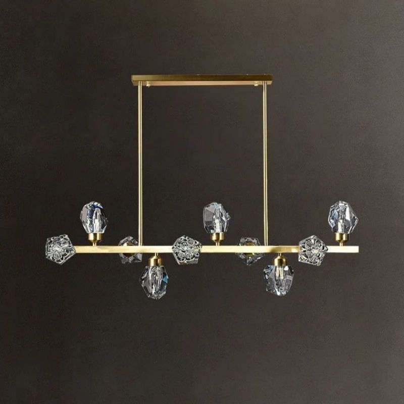 TLL Nicole Crystal Linear Chandelier