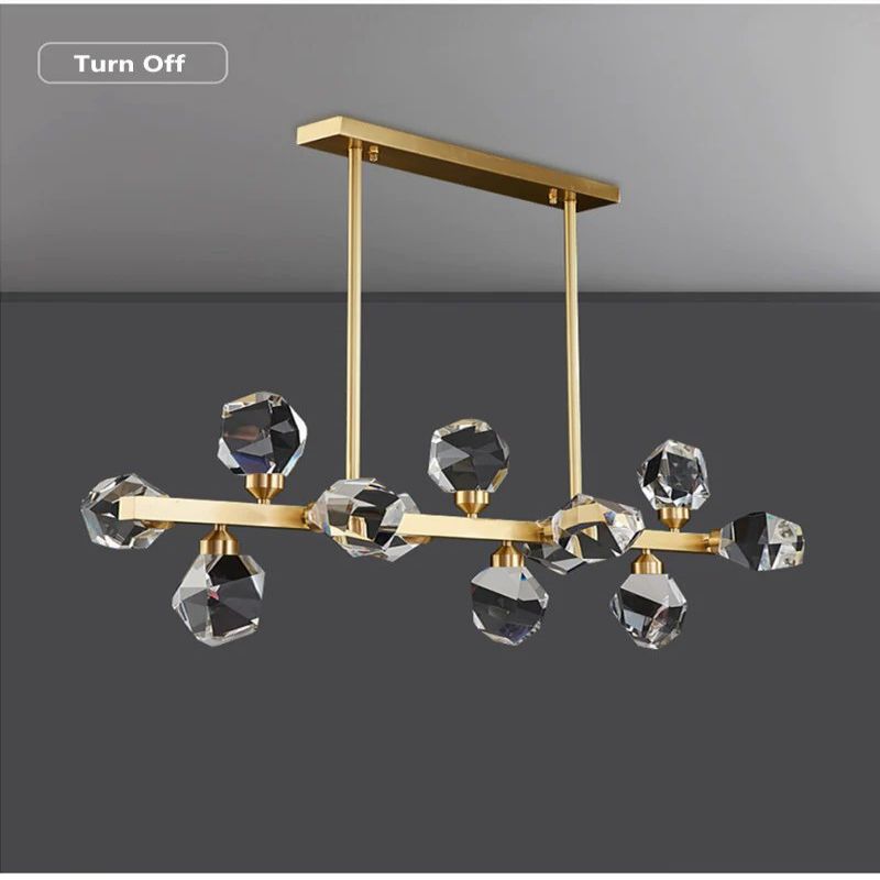 TLL Nicole Crystal Linear Chandelier