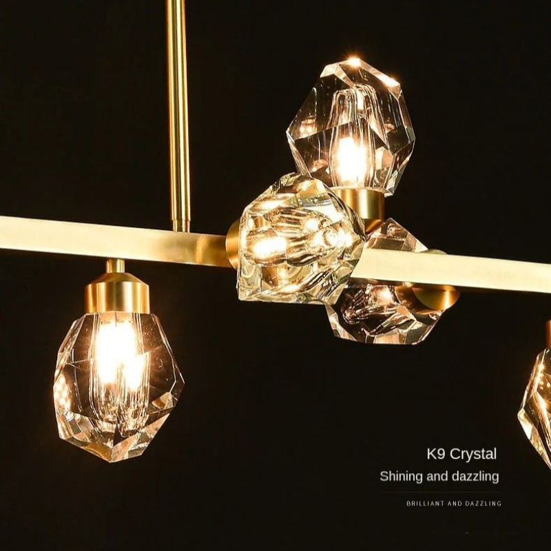TLL Nicole Crystal Linear Chandelier