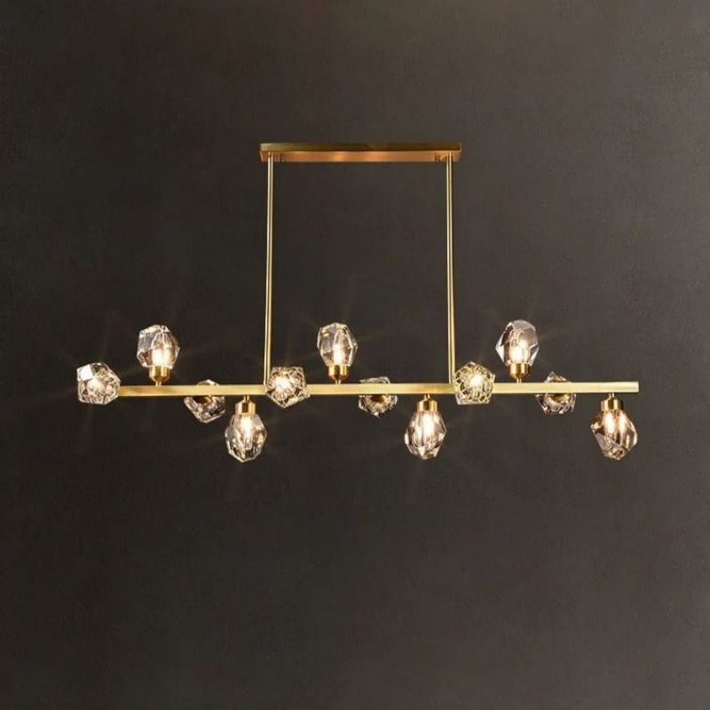 TLL Nicole Crystal Linear Chandelier
