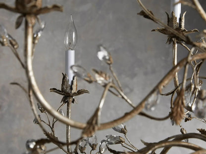 Kalie Crystal 12 Lights Pendant Chandelier 46"