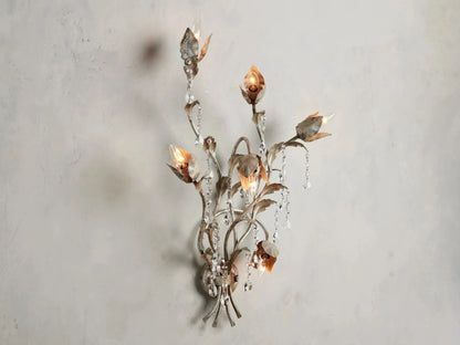 Kalie Crystal 6 Lights Wall Sconce