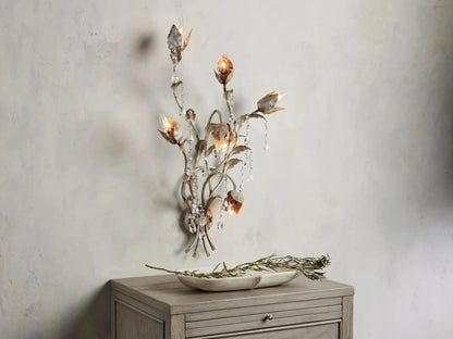Kalie Crystal 6 Lights Wall Sconce