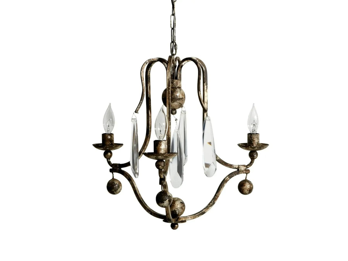 Kalie Crystal 3 Lights Pendant Chandelier