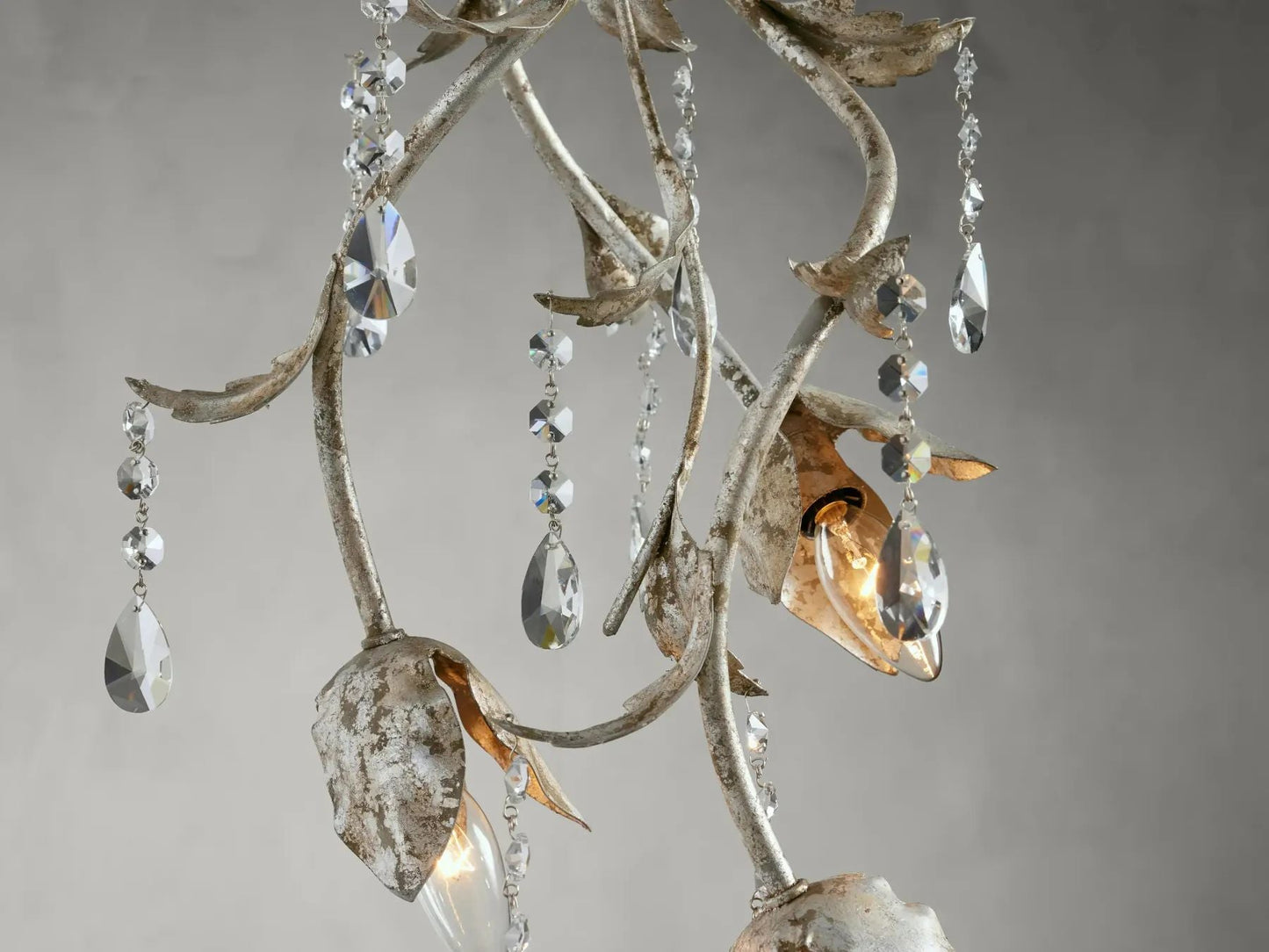 Kalie Crystal Pendant Light 28"H