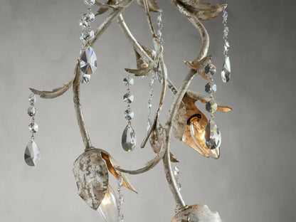Kalie Crystal Pendant Light 28"H