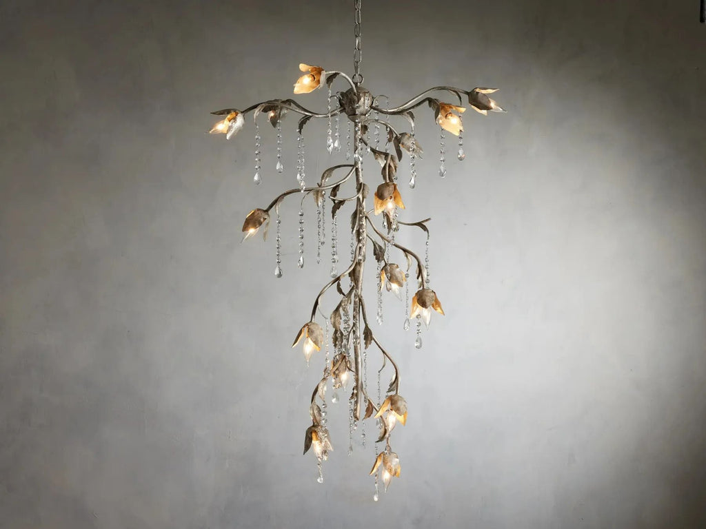 Kalie Crystal Pendant Light 54"H