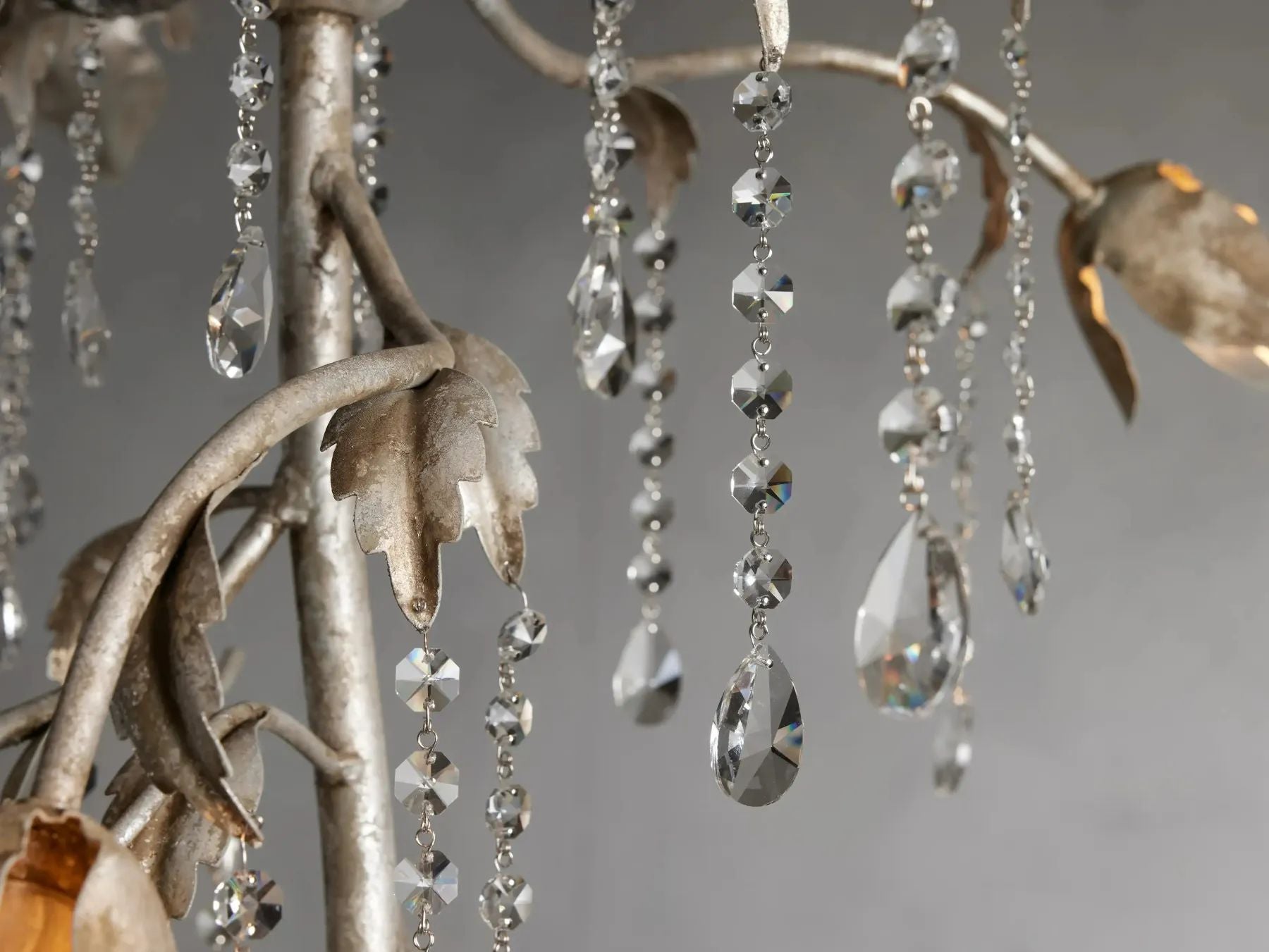 Kalie Crystal Pendant Light 54"H