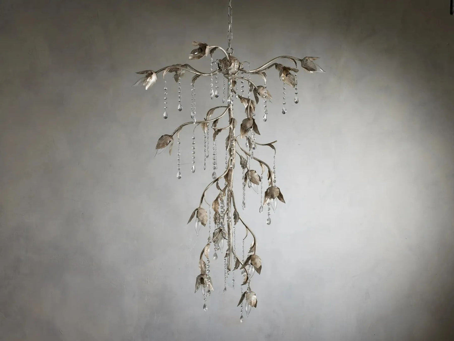 Kalie Crystal Pendant Light 54"H