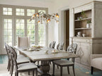 Kalie Crystal Rectangular Chandelier 61" 71“ - Silver