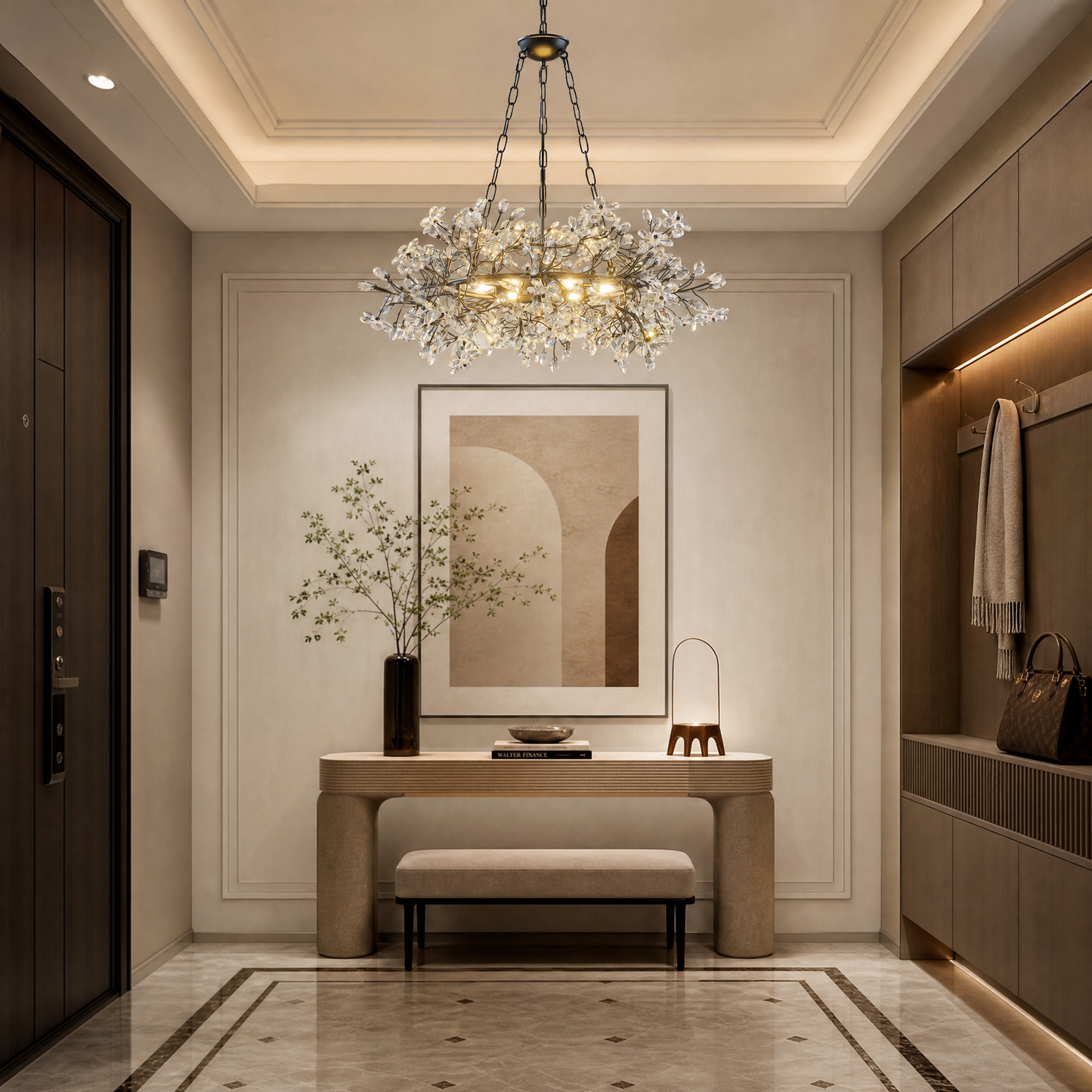 Pendant Light in a living room