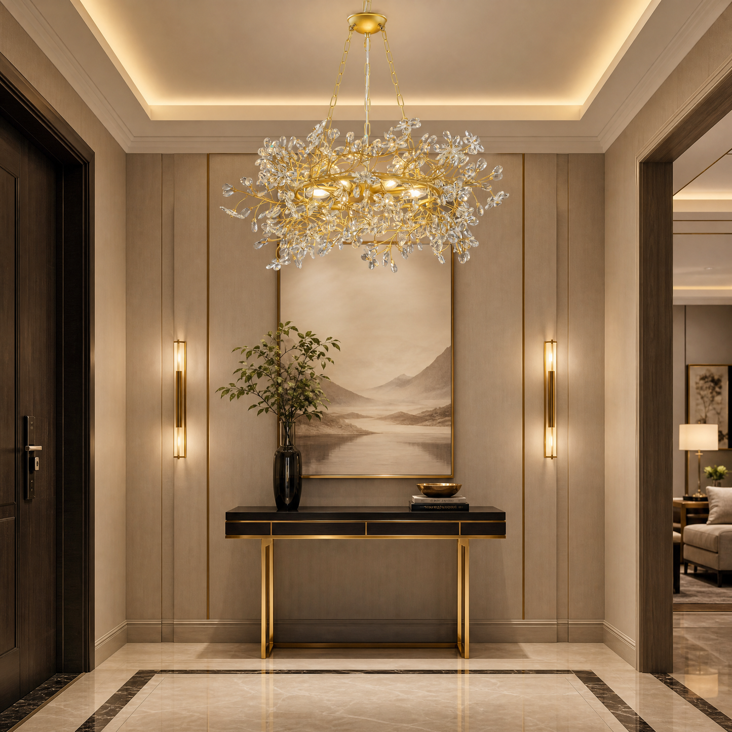 Pendant Light in a entryway