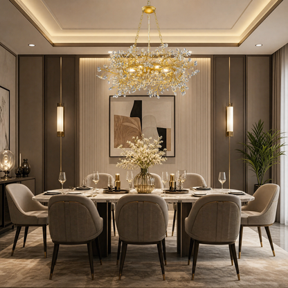Pendant Light in a living room
