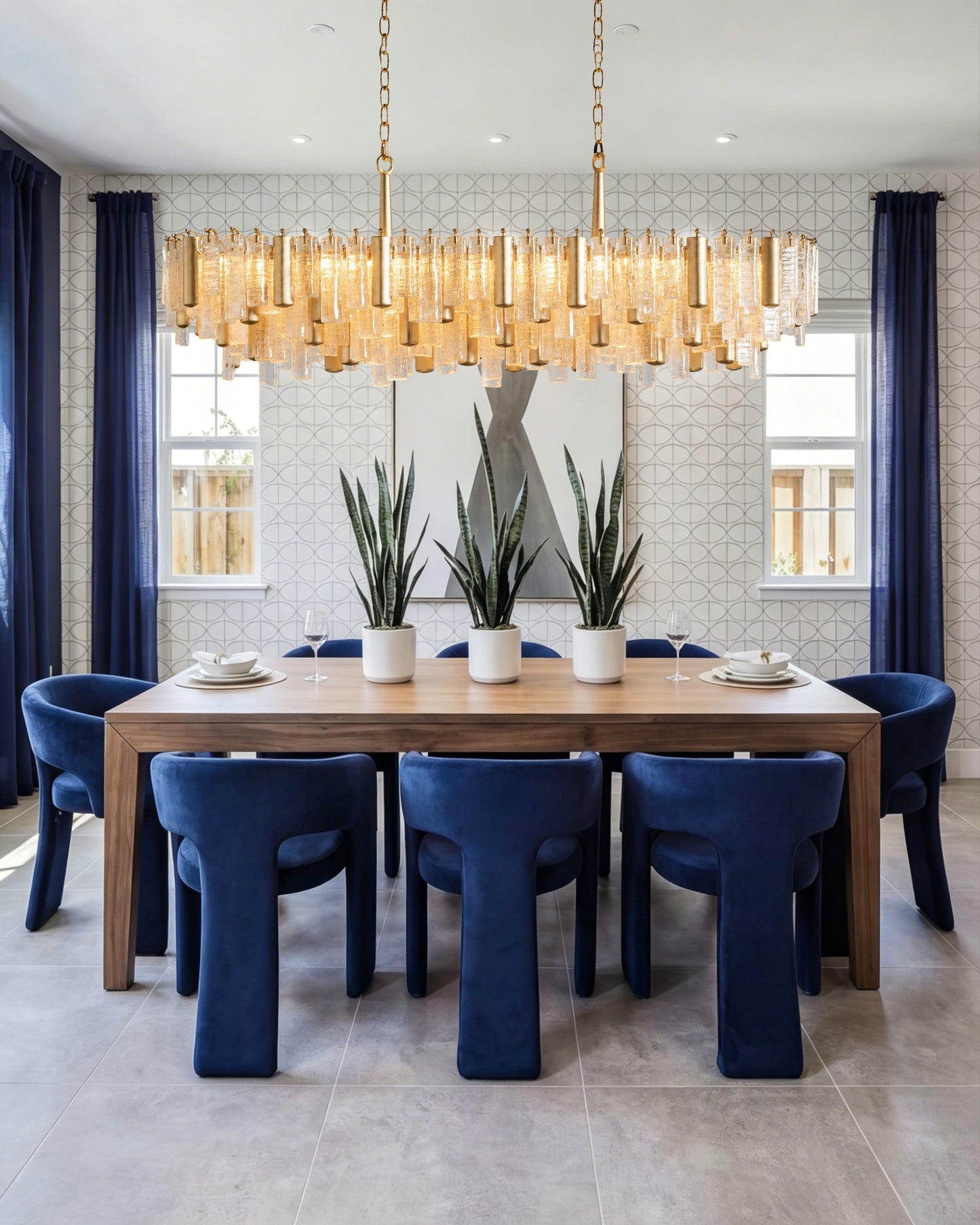Neve Linear Chandelier For Dining room