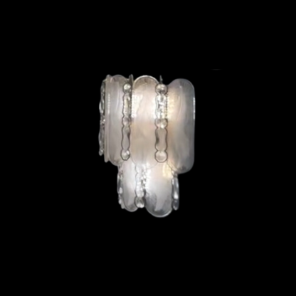 Modern Feather Crystal Chandelier in Chrome/Gold Finish for High/Low-ceiling