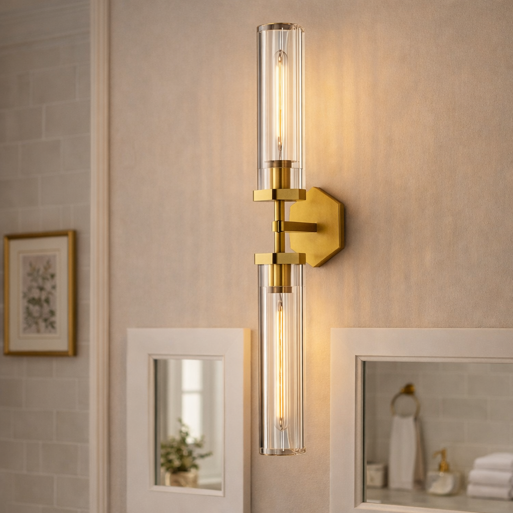 Lambety Hexagonal Grand Linear Sconce