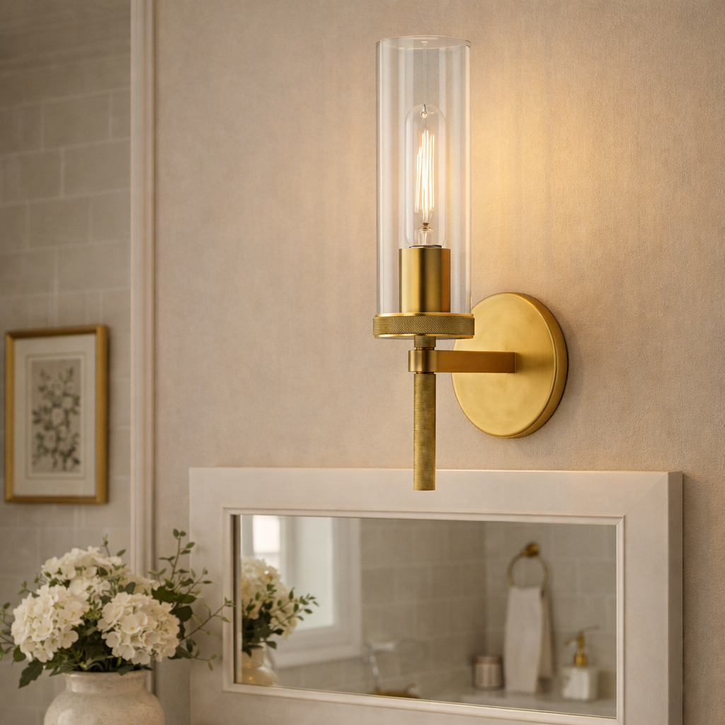 Lambety Knurled Sconce