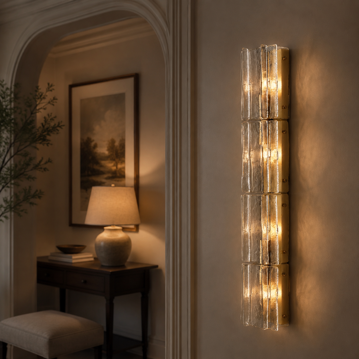 Lakkida Glass Grand Sconce