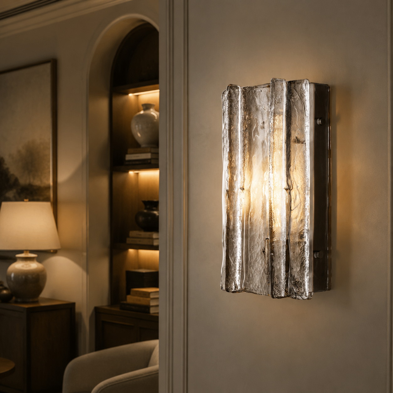 Lakkida Glass Sconce
