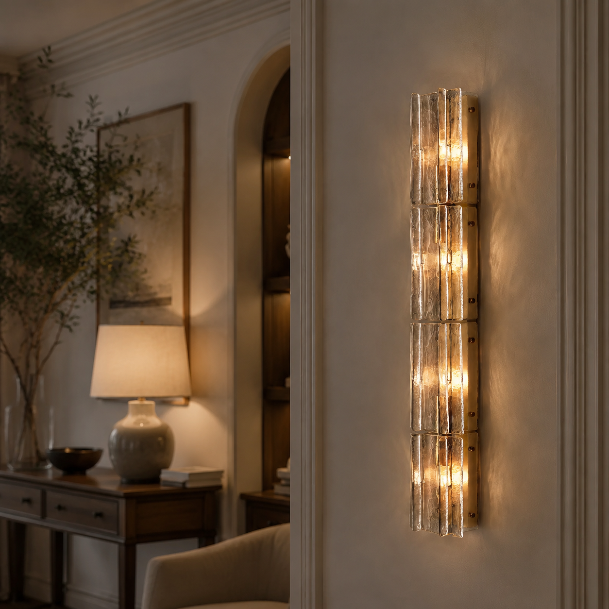 Lakkida Glass Grand Sconce