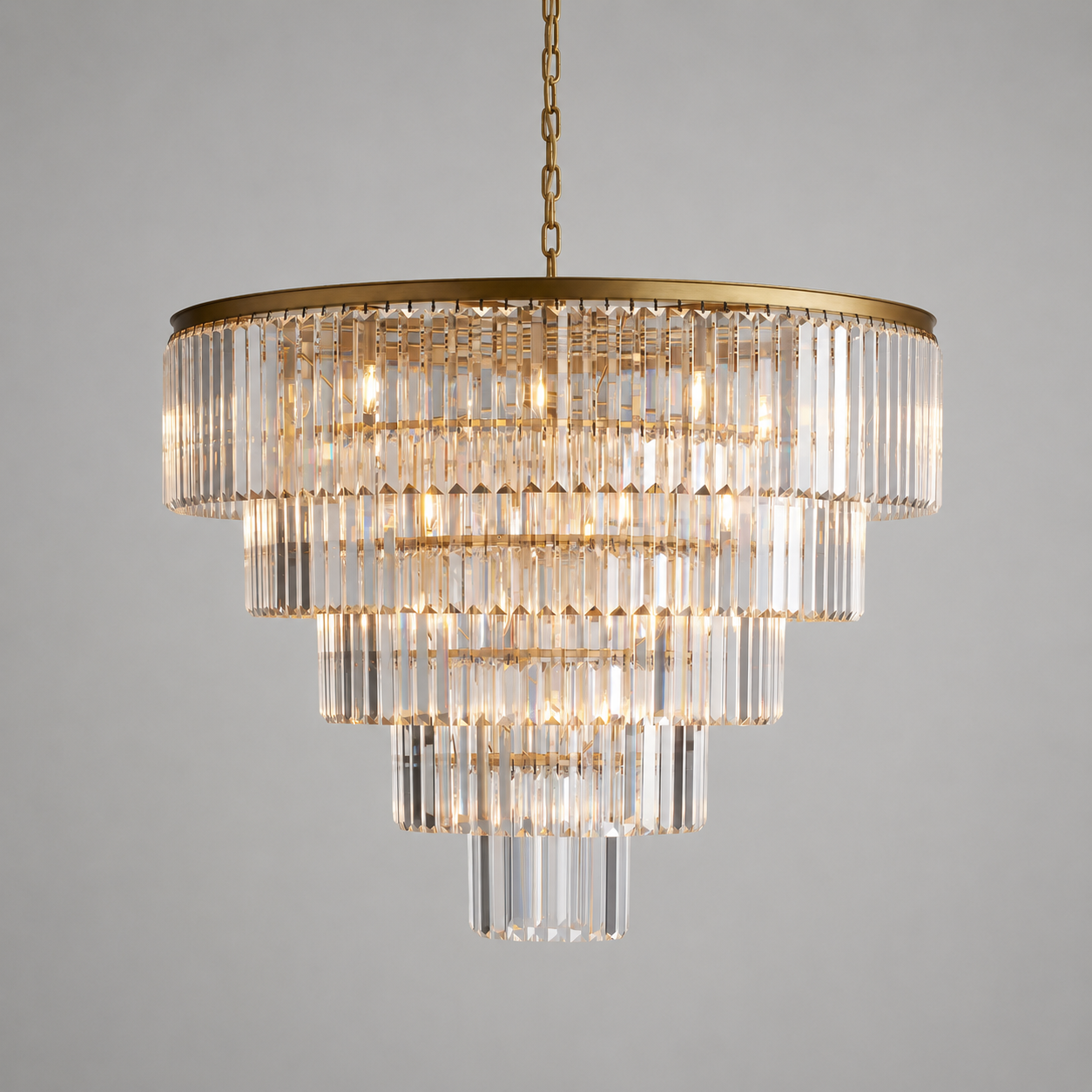 Leyland Tiered Round Chandelier