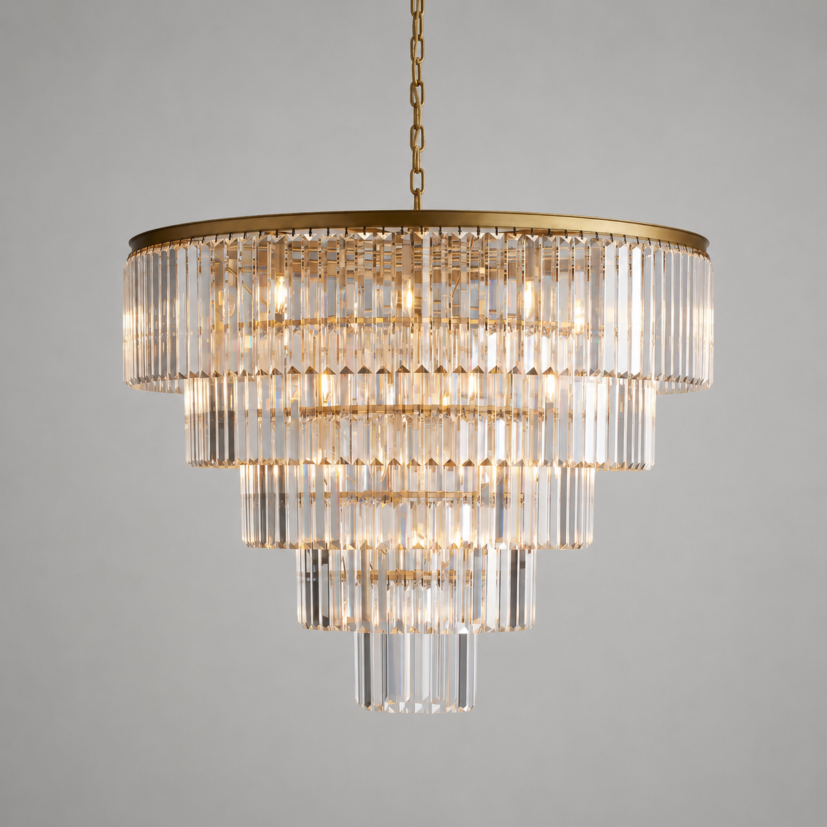 Leyland Tiered Round Chandelier