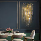 Beathe Light Crystal Branch Wall Sconce