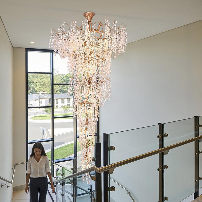 TLL 2 Story Foyer Large Branch Chandelier