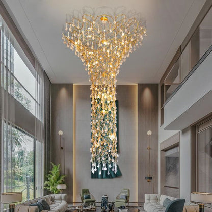 TLL Lumanna Large Branch Chandelier For High Ceiling