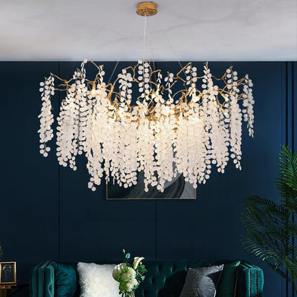 TLL Akari Modern Linear Branch Chandelier