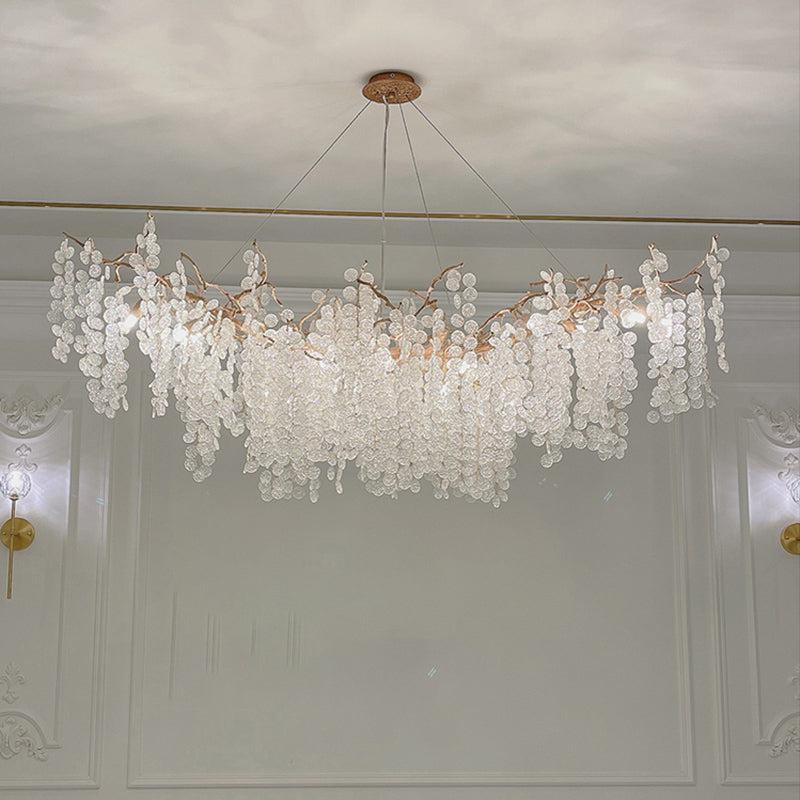 TLL Akari Modern Linear Branch Chandelier