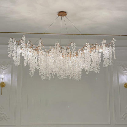 TLL Akari Modern Linear Branch Chandelier