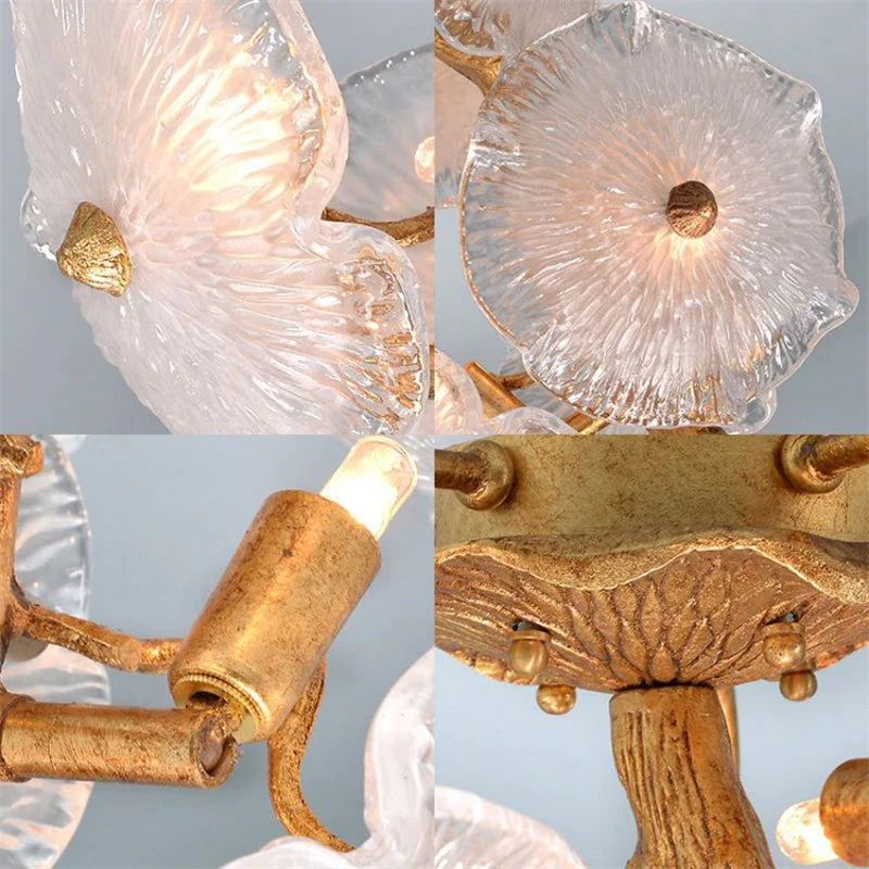 TLL Magnolia Modern Luxury Branch Chandelier For Staircase