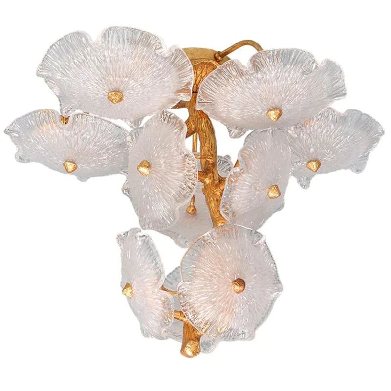 TLL Magnolia Modern Luxury Branch Chandelier For Staircase